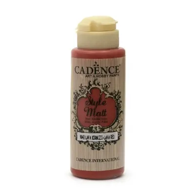 Cadence Matná akrylová barva Cadence Style Matt, 120 ml - VYBERTE ODSTÍN - Matná akrylová barva 