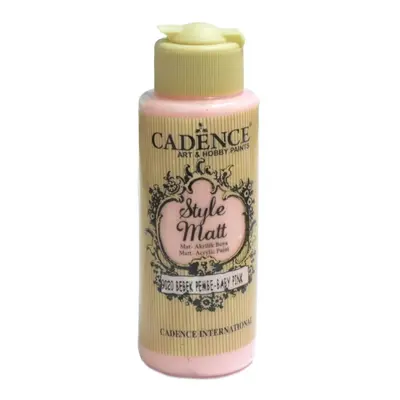 Cadence Matná akrylová barva Cadence Style Matt, 120 ml - VYBERTE ODSTÍN - Matná akrylová barva 