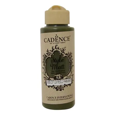 Cadence Matná akrylová barva Cadence Style Matt, 120 ml - VYBERTE ODSTÍN - Matná akrylová barva 