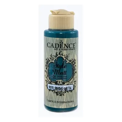 Cadence Matná akrylová barva Cadence Style Matt, 120 ml - VYBERTE ODSTÍN - Matná akrylová barva 