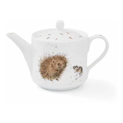 Royal Worcester Porcelánová konvice na čaj Wrendale Designs" Hedgehog & Mouse", 0,6 l - Ježek s 