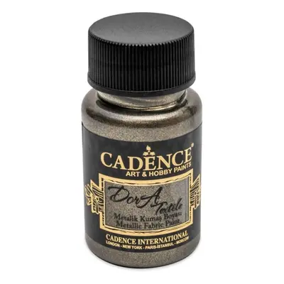 Cadence Metalická barva na textil Cadence Dora Textile, 50 ml - VYBERTE ODSTÍN - Metalická barva