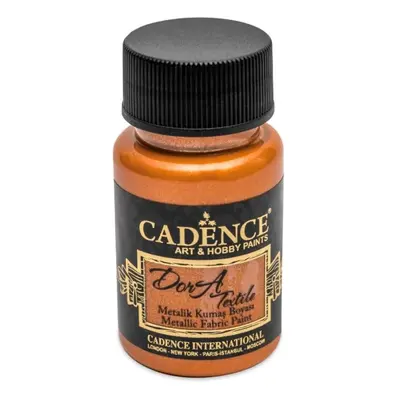 Cadence Metalická barva na textil Cadence Dora Textile, 50 ml - VYBERTE ODSTÍN - Metalická barva