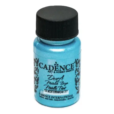 Cadence Metalická akrylová barva Cadence Dora Metallic, 50 ml - VYBERTE ODSTÍN - Metalická akryl