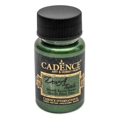 Cadence Metalická barva na textil Cadence Dora Textile, 50 ml - VYBERTE ODSTÍN - Metalická barva