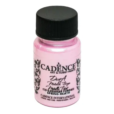 Cadence Metalická akrylová barva Cadence Dora Metallic, 50 ml - VYBERTE ODSTÍN - Metalická akryl