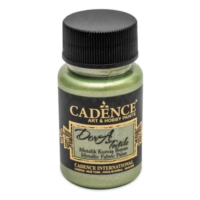 Cadence Metalická barva na textil Cadence Dora Textile, 50 ml - VYBERTE ODSTÍN - Metalická barva