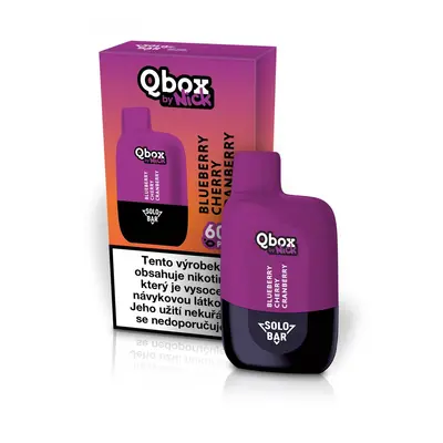 Qbox by Nick BLUEBERRY CHERRY CRANBERRY 20 mg