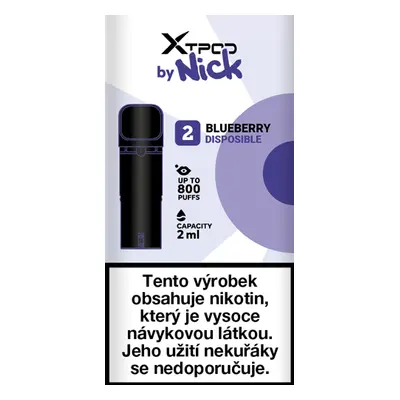 X TPOD by Nick Blueberry 20 mg