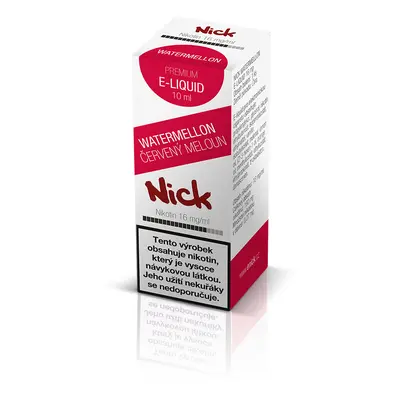 Nick e-liquid WATERMELON 16 mg, 10 ml