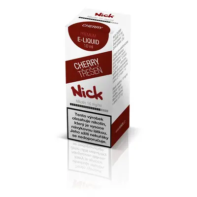 Nick e-liquid CHERRY 16 mg, 10 ml