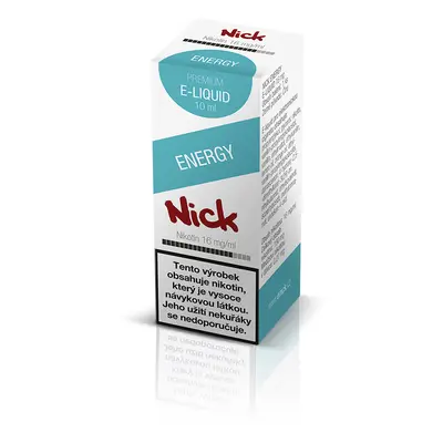 Nick e-liquid ENERGY 16 mg, 10 ml