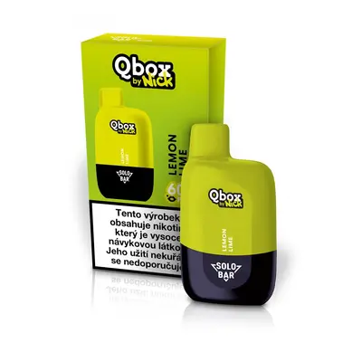 Qbox by Nick LEMON LIME 20 mg