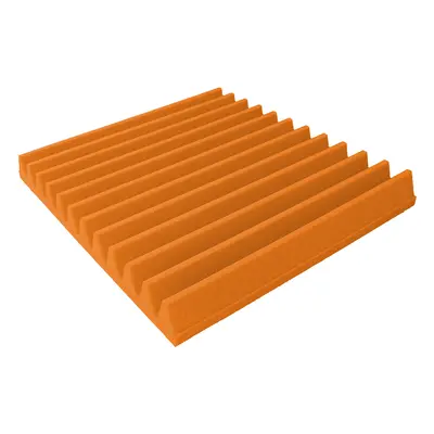 Mega-acoustic Akustická pěna premium Trapez oranžová 60x120x7 cm