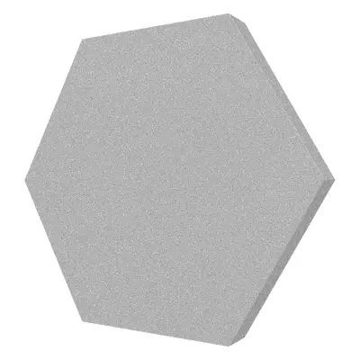 Mega-acoustic Absorpční panel HoneyFoam světle šedá 5 cm