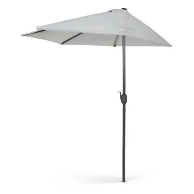 Home&Garden Balkonový slunečník Bima 140 cm Grey / Light Grey