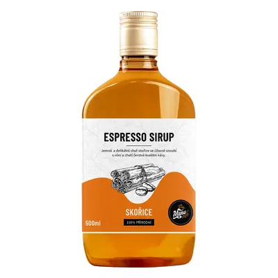 ESPRESSO SIRUP SKOŘICE - 500 ml