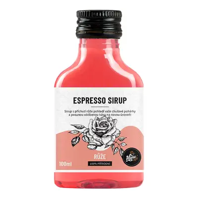 Espresso sirup Růže - 100 ml