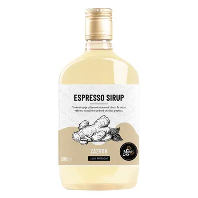 Espresso sirup Zázvor - 500 ml