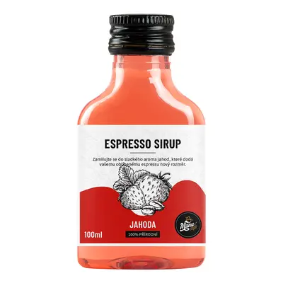 Espresso sirup Jahoda - 100 ml