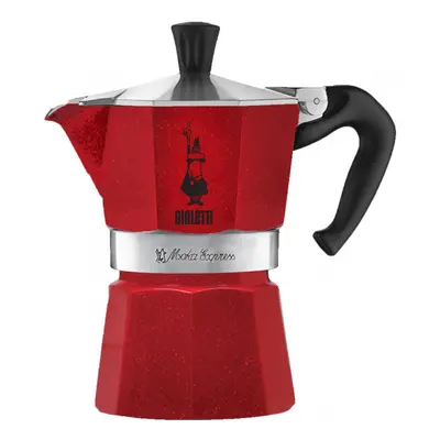 Bialetti Red Emotion Moka konvička - 6 šálků