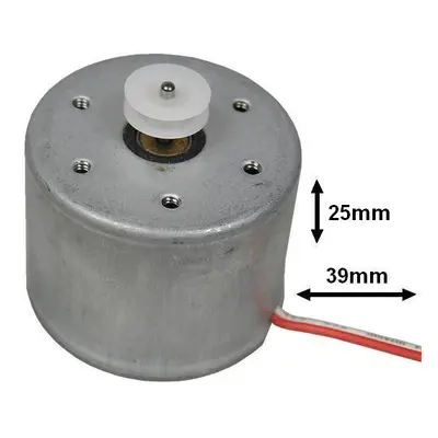 Motor magnetofonu 9V CCW levotočivý - Sharp M-MOTOR 421A