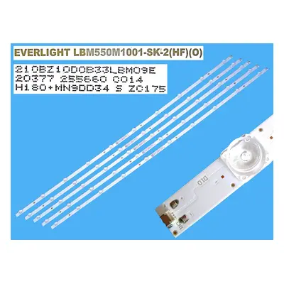 LED podsvit 1082mm sada Philips LBM550M1001-SK-2 / LED Backlight 1082mm - 10 D-LED everlight LB-