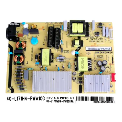 LCD modul zdroj TCL 08-L171WD4-PW200AA / SMPS power supply board 40-L171H4-PWA1CG