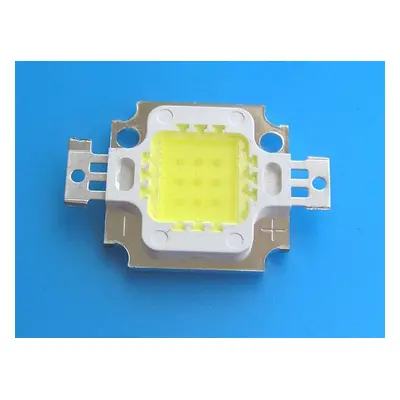 LED ČIP10W - 12V / LED dioda COB 10W / LEDCOB10W / LED CHIP 10W studená bílá