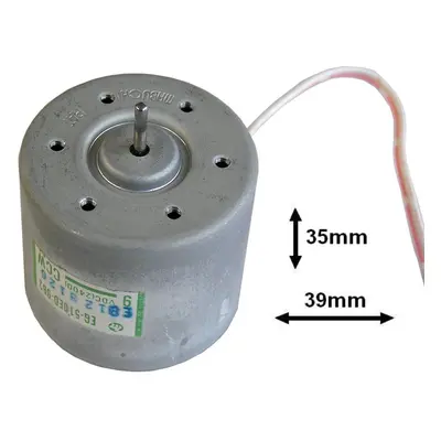 Motor magnetofonu 9V CCW levotočivý velký - Mabuchi EG-510ED-9B2