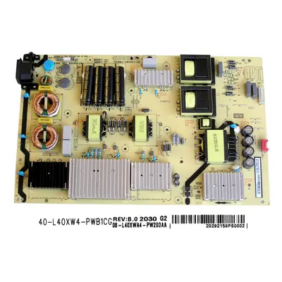 LCD modul zdroj TCL 08-L40XWA4-PW200AA / SMPS power supply board 40-L40XW4-PWB1CG