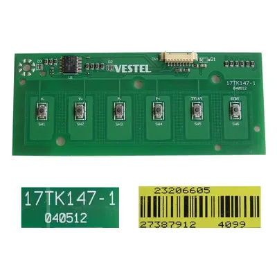 LCD modul deska tlačítek 17TK147-1 / board touch pad 23206605