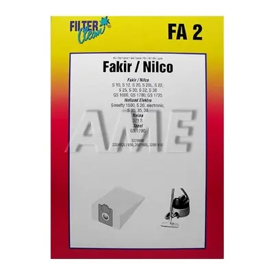 Sáčky do vysavače FAKIR, NILCO - FA2