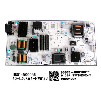 LCD modul zdroj TCL 30805-000180 / SMPS power supply board 40-L30XW4-PWB1ZG