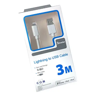 Kabel USB - typ A / USB Apple Lightning 8 pin 3,0m