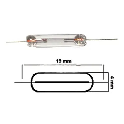 žárovka 3V / 60mA axiální 19mm