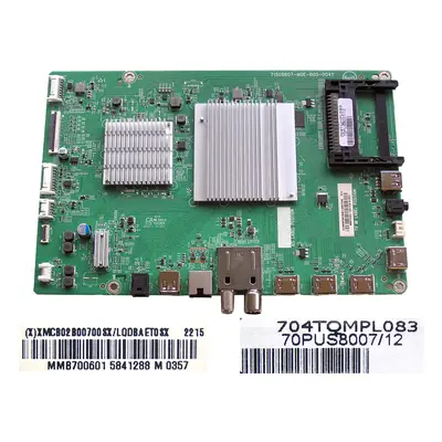 LCD LED modul základní deska Philips XMCB02B00700SX/LQDBAET0SX / Main board assy 715GB607 - M0E 