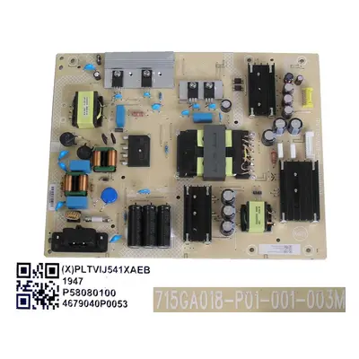 LCD modul zdroj Philips PLTVIJ541XAEB / SMPS power supply board 715GA018-P01-001-003M