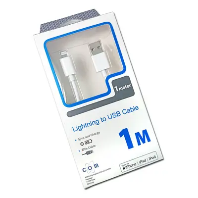 Kabel USB - typ A / USB Apple Lightning 8 pin 1,0m