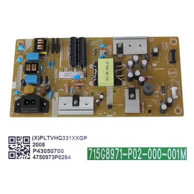 LCD modul zdroj Philips PLTVHQ331XXGP / SMPS power supply board 715G8971-P02-000-001M