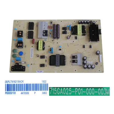 LCD modul zdroj Philips PLTVII621XACK / SMPS power supply board 715GA025-P01-000-003M