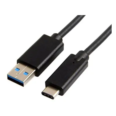 Kabel USB C 3.1 (M) propojovací USB A 3.0 (M) délka 0,5m černý