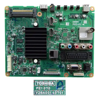 LCD LED modul základní deska PE1070 A V28A00140701 / assy main board 75028639 TOSHIBA