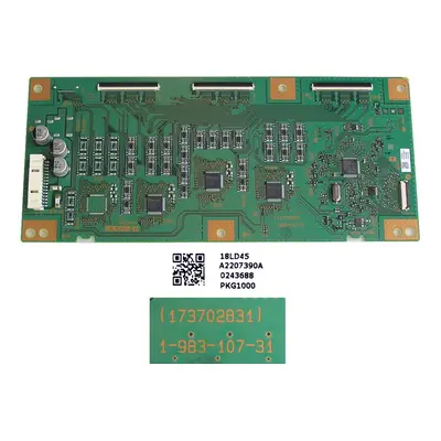 LCD modul T-CON 1-983-107-31 / T-CON board 18LD45 / 173702831 / A2207390A