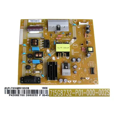 LCD modul zdroj PLTVHQ281XXC8 / SMPS board unit 715G8732-P01-000-002S / Philips 996597306843