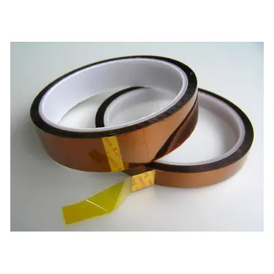 KAPTON páska izolační žlutá, samolepící, šíře 40mm, návin 33m