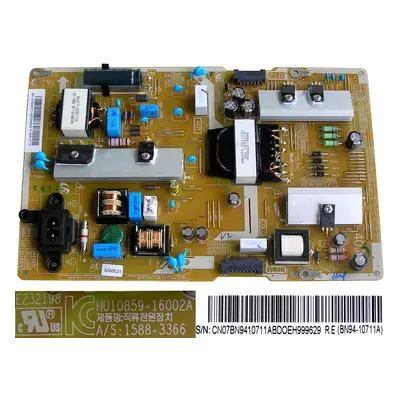 LCD modul zdroj BN94-10711A / Power supply board HU10859-16002A / L40S5B_KVD / BN9410711A