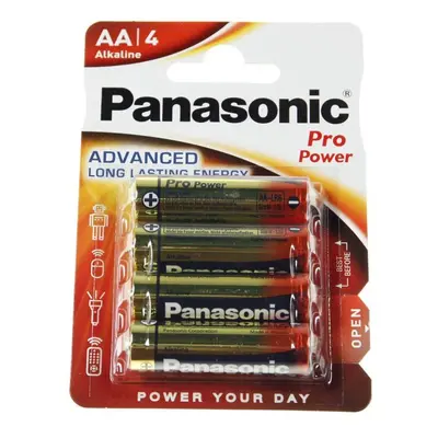 AA Baterie Panasonic Pro Power LR06 balení 4ks LR6PPG/4BP