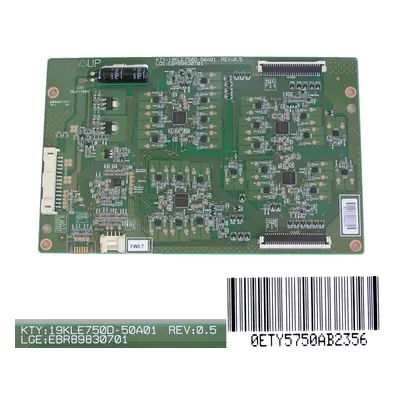 LCD modul LED driver aktivního HDR EBR89830701 / HDR driver board assy 19KLE750D-50A01 REV:0.5