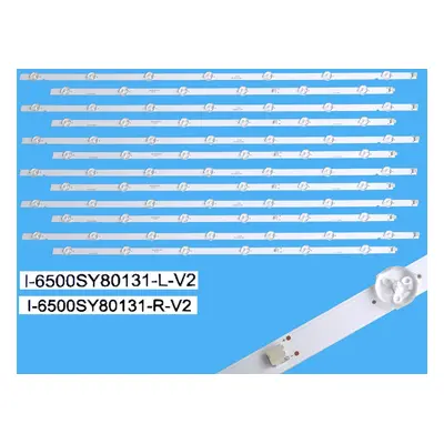 LED podsvit sada Sony 65" celkem 12 pásků / D-LED BAR I-6500SY80131-L-V2 + I-6500SY80131-R-V2 ná